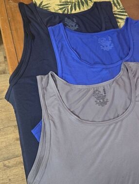 Fruit of the Loom Women’s Tank Tops - Black, Royal Blue, Gray